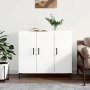 vidaXL Aparador 90x34x80 cm derivados de madeira branco