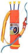 vidaXL Conjunto tiro com arco infantil com arco e flechas