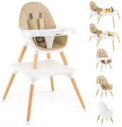 Cercadinho portátil conversível 3 em 1 para bebês com caixa de música, roda e freios - cinza escuro