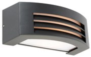 Candeeiro de parede moderno antracite IP44 - Hurricane 1 Moderno