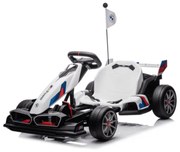 kart elétrico para Crianças 24V BMW Gokart com Drift branco