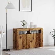 vidaXL Buffet Madeira velha Madeira engenheirada 116 x 30 x 75 cm Buffet