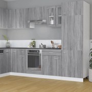 vidaXL Armário suspenso “Lyon” 60x31x60 cm cinzento sonoma