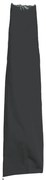 vidaXL Capa para guarda-sol de jardim 190x50/30 cm 420D oxford preto