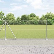 Cerca Hexagonal vidaXL 0.8x10 m Aço Galvanizado