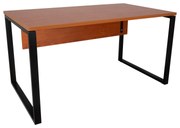 Secretária 1200x800x740mm – Kclose Antracite / Cerejeira