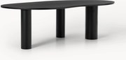 Mesa de jantar em madeira de carvalho de forma orgânica Naruto, vários tamanhos