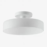 Plafon De Teto Para Casa De Banho Jaxal Branco & Ø35 Cm - Sklum