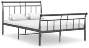 Estrutura de cama 120x200 cm metal preto