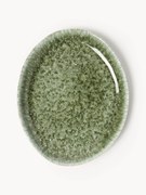 Pratos de pequeno-almoço artesanais com forma orgânica Macey, conjunto de 4