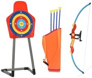 Conjunto tiro com arco infantil c/ arco flechas e alvo