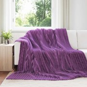vidaXL Cobertores de Sofá 6 pcs Roxo 270 x 240 cm Lã