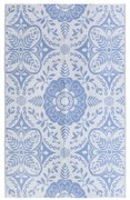 vidaXL Tapete de exterior 190x290 cm ARAKIL PP azul-bebé