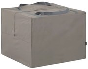 Cobertura para almofadões de exterior 80x80x60cm cinzento