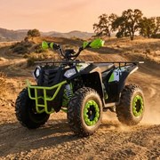 Mini moto 4 gasolina para crianças 200 cc RFZ Commander a 4 tempos automática com marcha-atrás Verde