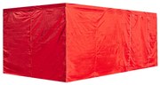 Pack 4 Laterais para Tendas 3x6 Master 5L1P - Vermelho