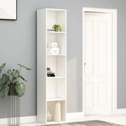 Estante Leyla de 190cm - Branco - Design Moderno