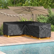 vidaXL Capa para Móveis Preto 250 x 180 x 80 cm Tecido Oxford 210D