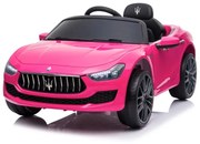 Maserati Ghibli, 12v Carro elétrico Infantil Rosa