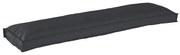 vidaXL Almofada para Banco de Palete Preta 150x40x8 cm em Tecido Oxford