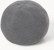 Westwing Crosby Studios, Almofada decorativa redonda em bouclé Celeste, Ø 70 cm