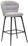 BANCO DE BAR LOSANNA CINZA CONJUNTO 2 PCS CM 52X59X108