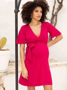 Agora -15%: Vestido para grávida, Resa da ENVIE DE FRAISE rosa-framboesa