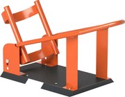 HOMCOM Suporte para motocicleta para 38,1-53,34 cm, roda dianteira de 381-533,4 mm, rampa ajustável para motocicleta, 816,5 kg, laranja | Aosom Portugal