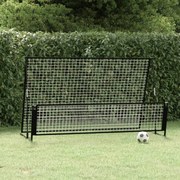 Baliza de futebol com ressalto 2 em 1 202x104x120 cm aço