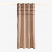 Cortina De 140x260 Cm Em Algodão Mogrena Cedro Vermelho - Sklum