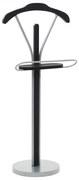 vidaXL Cabide de pé 45x35x107 cm preto e cinzento