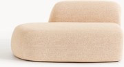 Módulo de chaise longue em bouclé Wolke