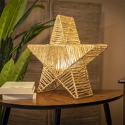 Candeeiro de Pé de Natal Castanho 40cm com LED Recarregável IP54 - Sisine