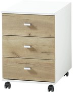 426459 Germania Rolling Filing Cabinet "Altino" 40x48,9x56,9 cm Navarr