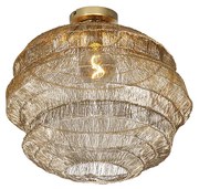 Candeeiro de teto oriental dourado 45 cm - Vadi Oriental