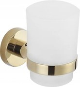 Mexen Remo copo para escovas de dentes, dourado - 7050738-50
