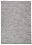 vidaXL Tapete de tecido plano p/ exterior 200x280 cm castanho e azul