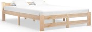 vidaXL Estrutura de cama 160x200 cm madeira pinho maciço