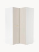 Roupeiro de canto modular Charlotte, L 115 cm