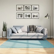 Tapete de pelo curto OVIEDO 160x160 cm verde