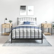 vidaXL Mesas de cabeceira 2pcs derivados de madeira carvalho sonoma