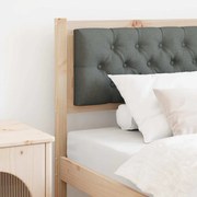 vidaXL Cabeceira Outros castanho e cinzento-escuro 90 cm