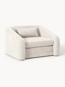 Poltrona-cama em teddy-bouclé Eliot