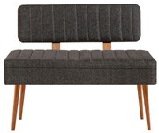 Banco Vina – Atlantic Pine Anthracite – 110 cm x 82,5 cm x 40 cm