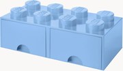 Gavetas com 8 espigas Brick LEGO