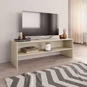 vidaXL Móvel de TV 120x40x40 cm derivados de madeira carvalho sonoma