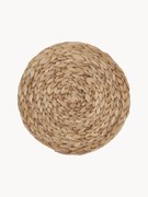 Individuais de mesa redondos em jacintos de água Wanda, conjunto de 4