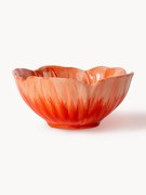 Taças de petiscos artesanais com relevo Poppy, conjunto de 2