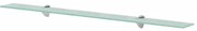 vidaXL Prateleira flutuante vidro 100x20 cm 8 mm