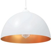 vidaXL Candeeiros suspensos 2 pcs altura ajustável E27 branco Ø 30 cm